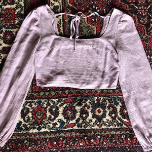 Kendall and Kylie blouse long sleeve
